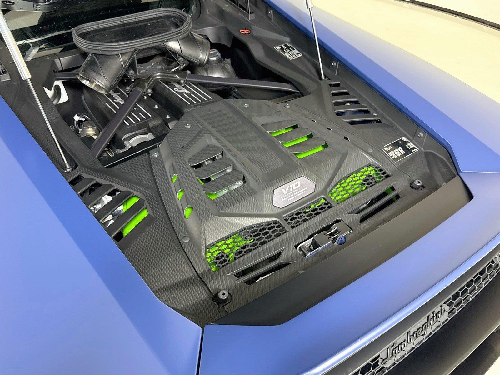 Used 2023 Blu Grifo Matte Lamborghini COUPE  | BOOST LOGIC TT KIT image 28