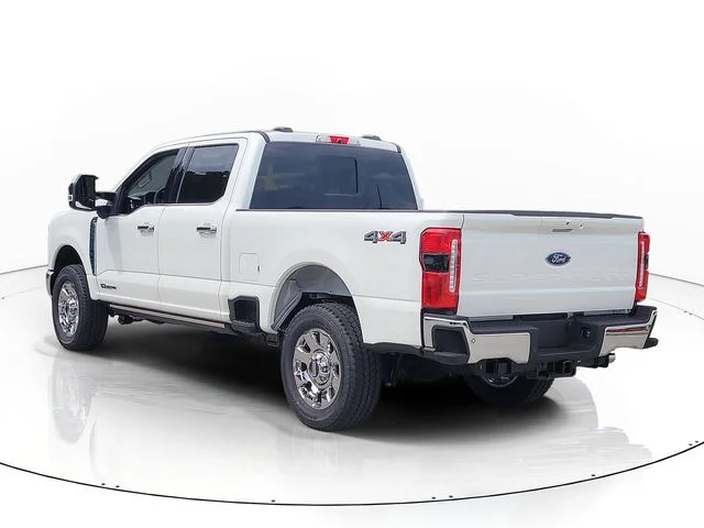 New 2026 White Metallic Ford Lariat image 7