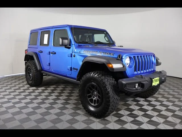 Used 2023 Blue Jeep High Tide image 7