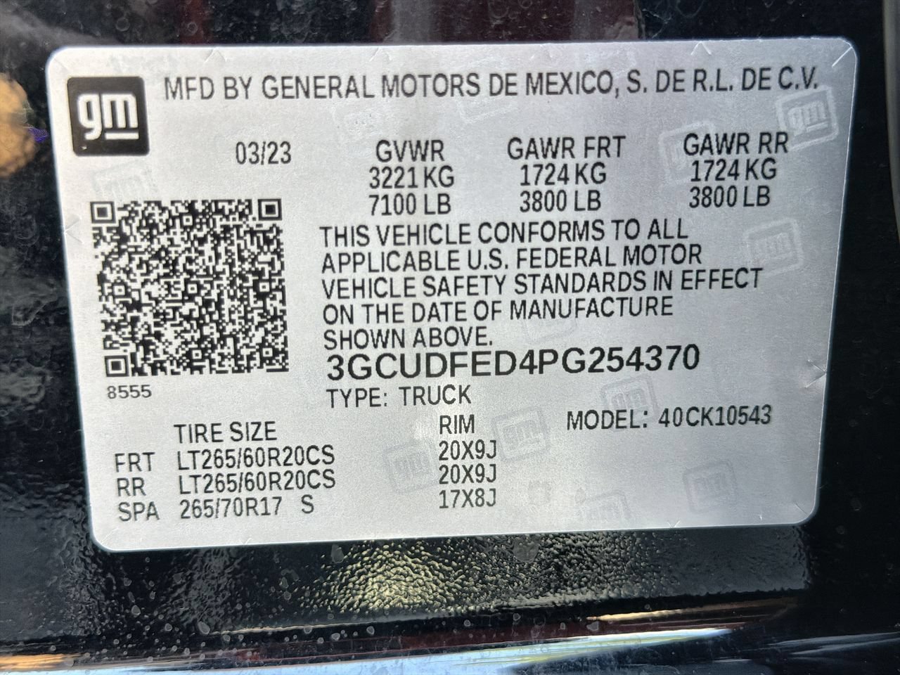 Used 2023 Black Chevrolet LT Trail Boss image 29