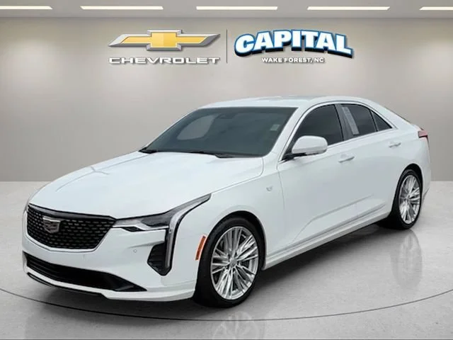Used 2022 Summit White Cadillac Premium Luxury image 1