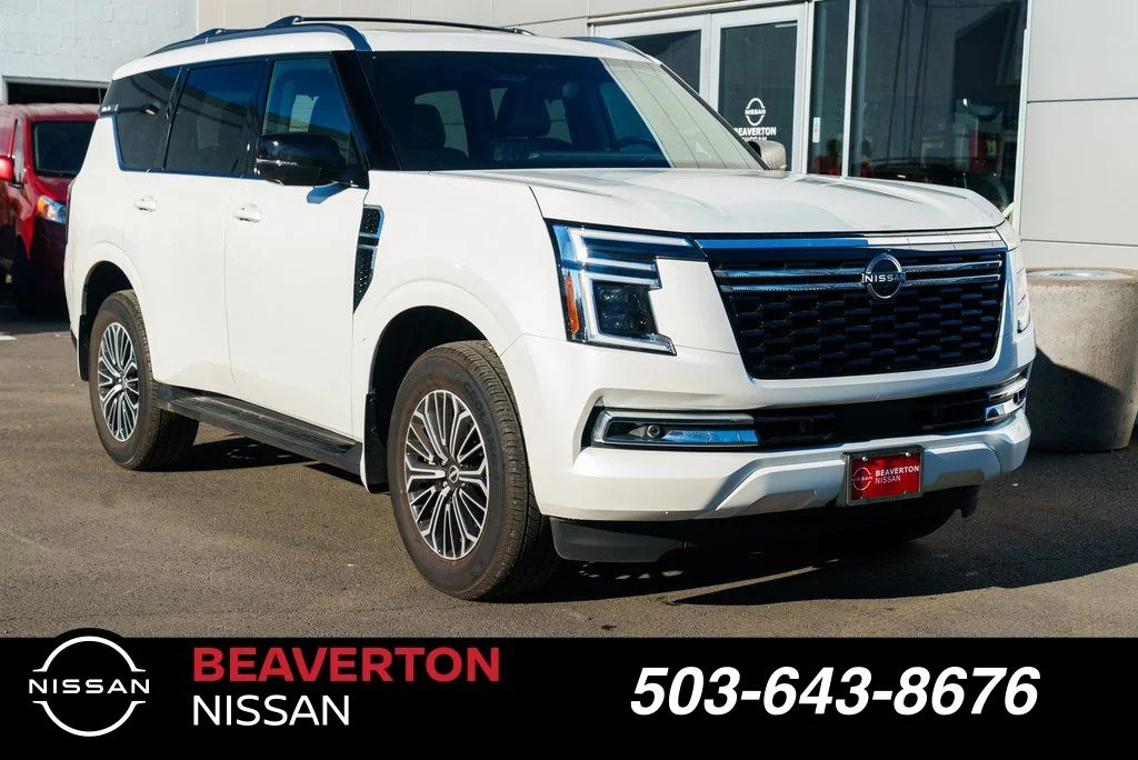 New 2026 Aspen White TriCoat Nissan Platinum image 1