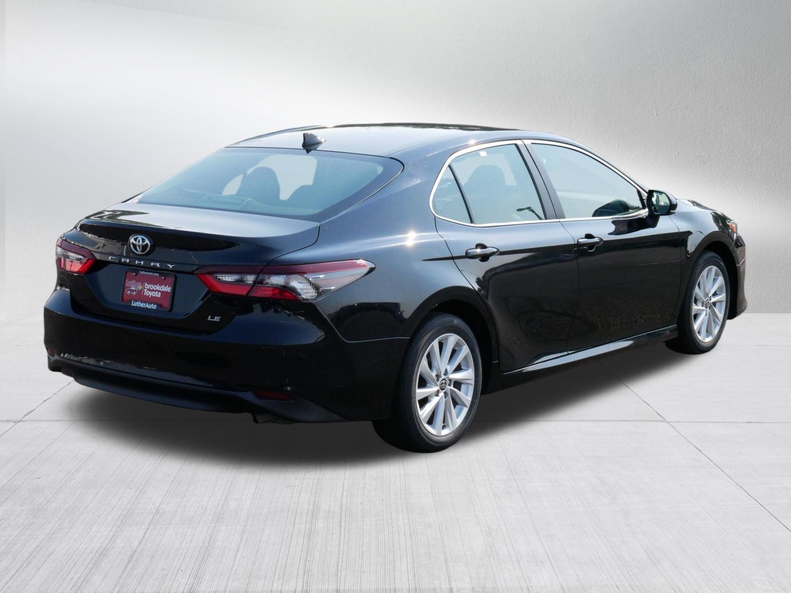 Certified Used 2023 MIDNIGHT BLACK METAL Toyota LE image 7