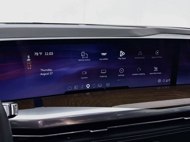 Used 2025 Galactic Gray Metallic Cadillac Sport Platinum image 15