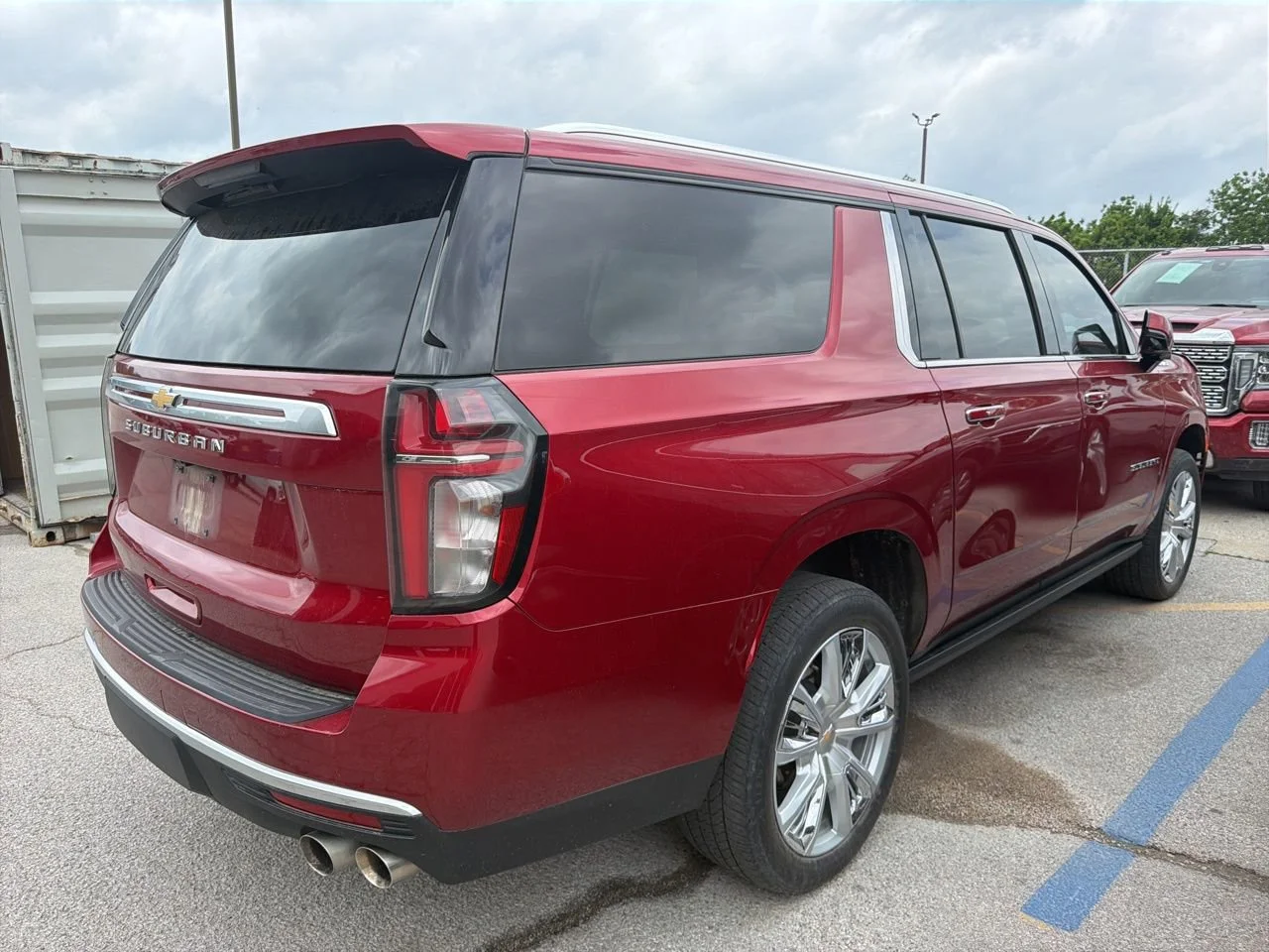 Used 2024 Radiant Red Tintcoat Chevrolet High Country image 5