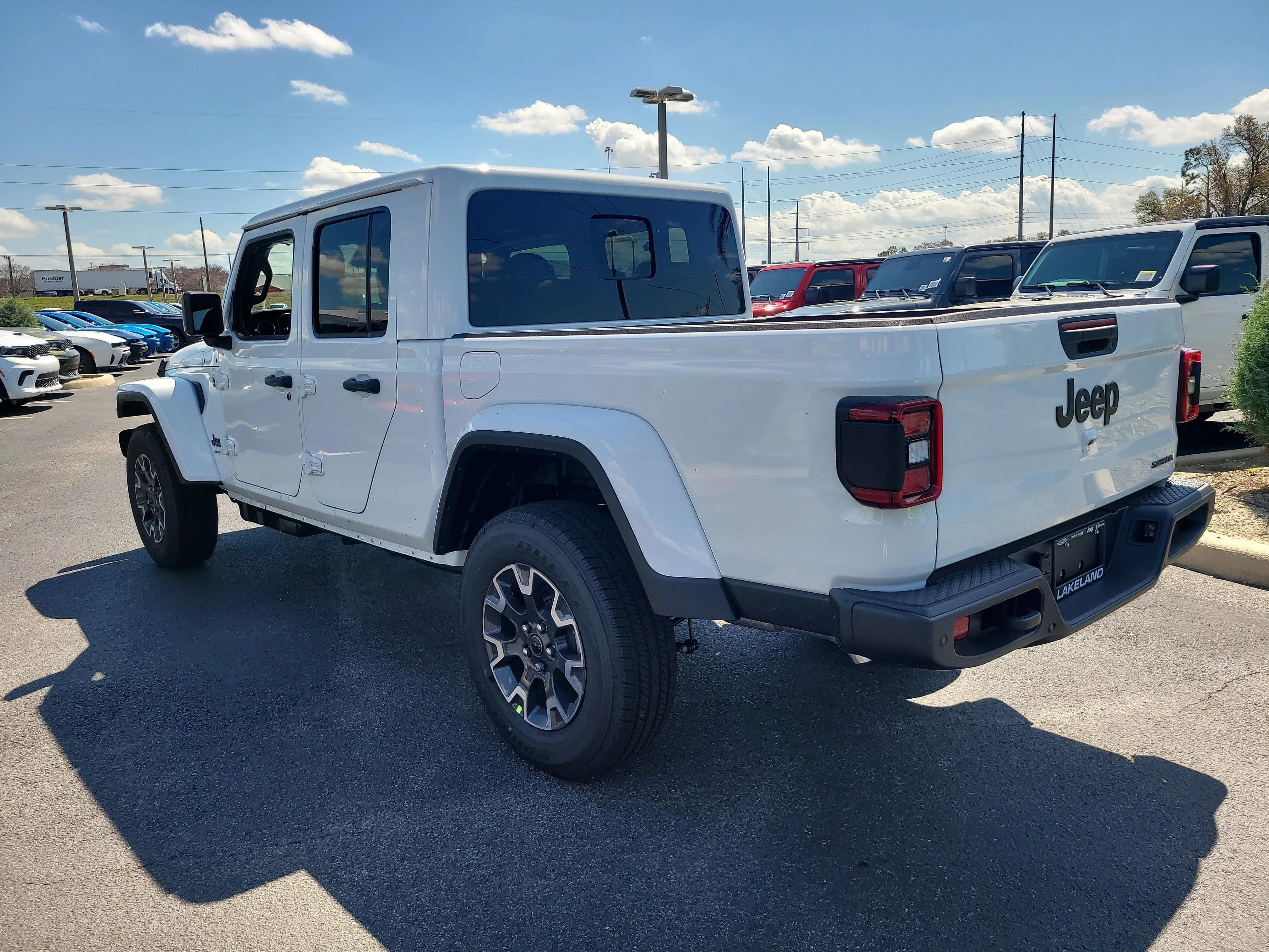 New 2026 Bright White Clearcoat Jeep Sahara image 8