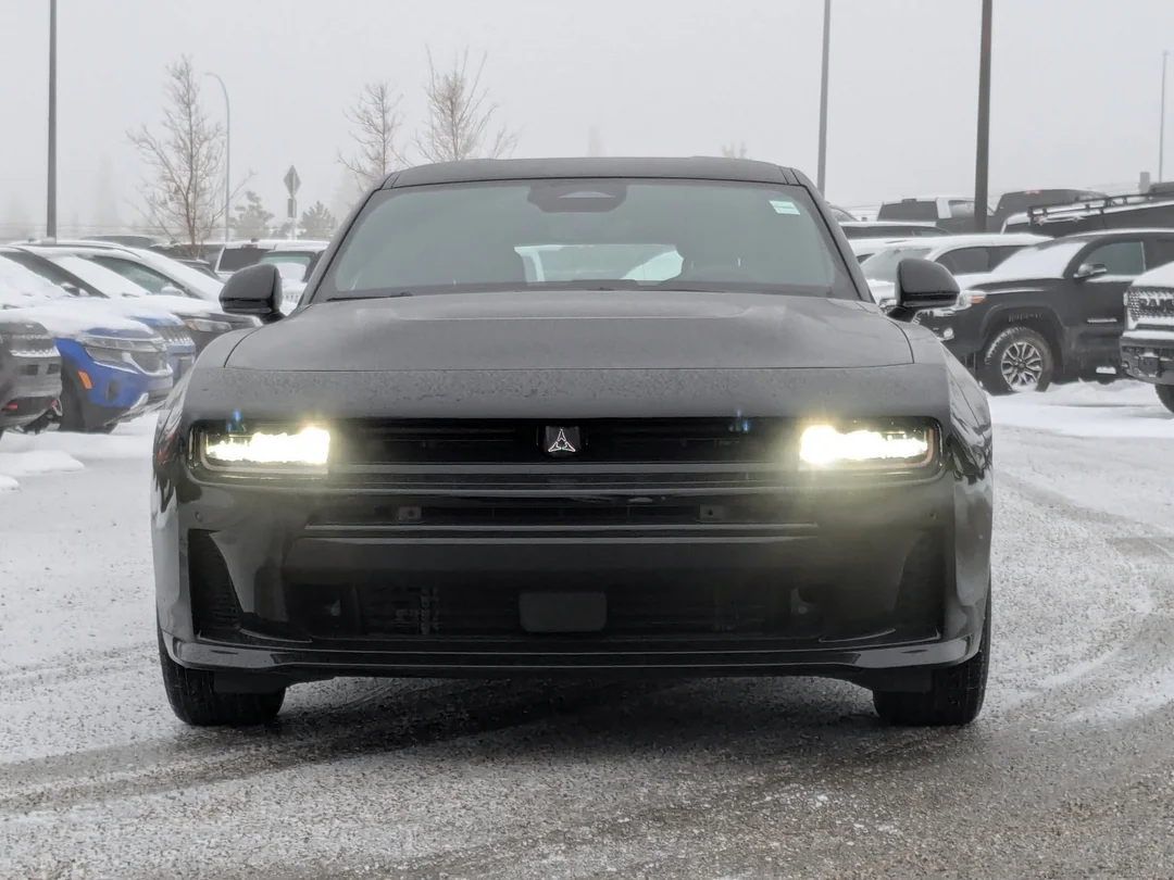New 2026 Black Dodge R/T - - AWD - Blacktop Package - Driver Convenience Group - Diamond Black Crystal Pearl & More! image 3