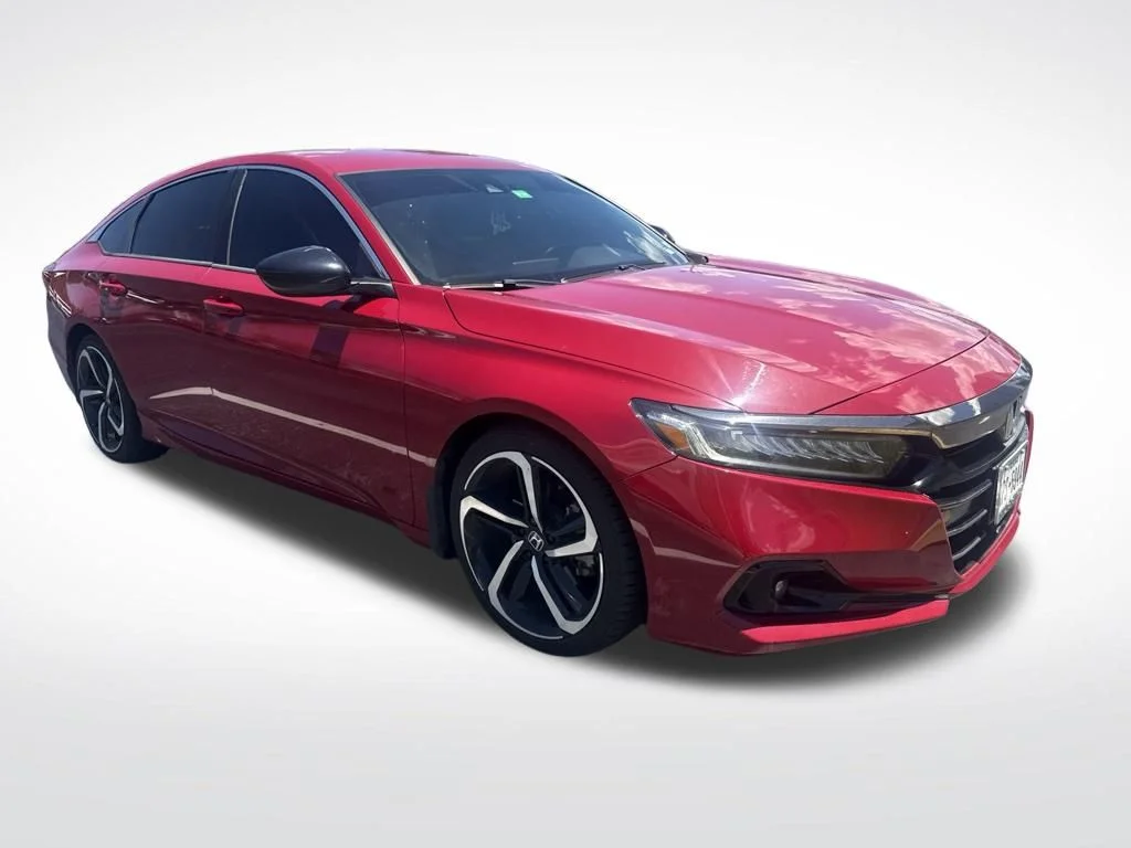 Used 2022 San Marino Red Honda Sport image 2