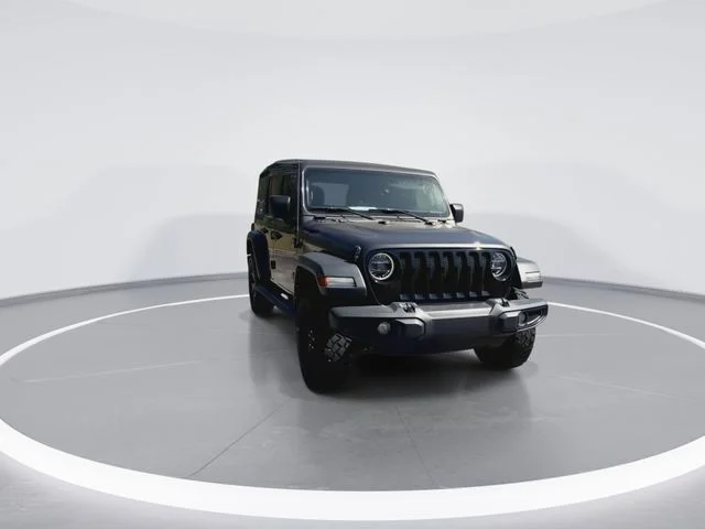 Used 2021 Gray Jeep Unlimited Willys image 3