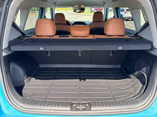 Used 2025 Surf Blue/Black Kia EX image 15