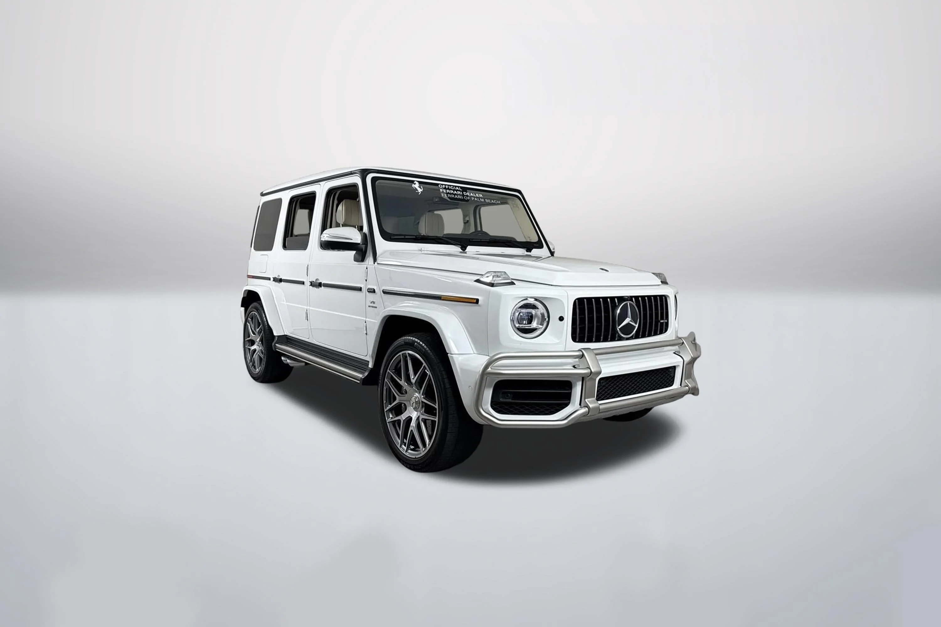 Used 2023 MANUFAKTUR Moonlight White Metallic Mercedes-Benz G 63 AMG® image 1