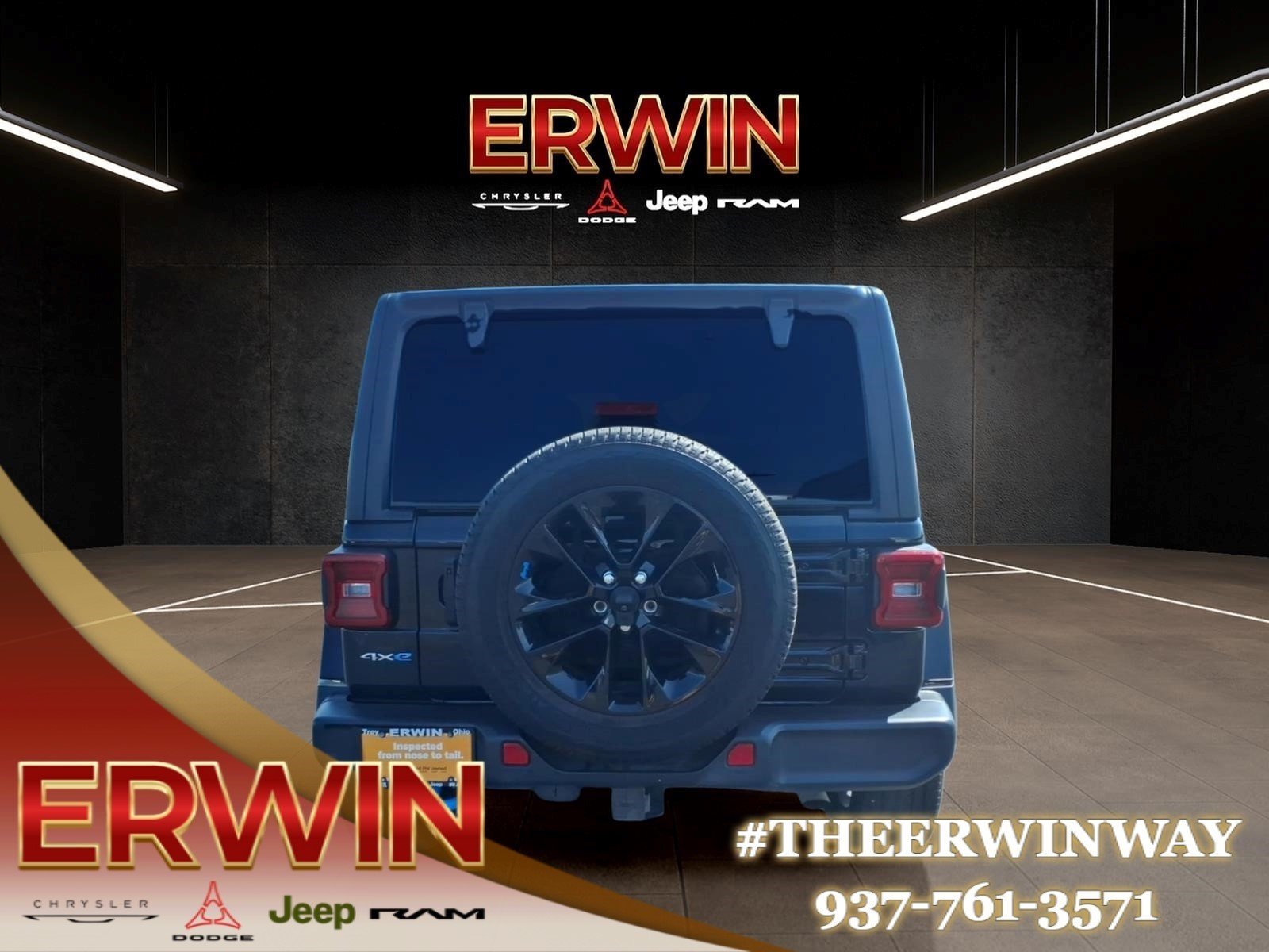 Certified Used 2023 Black Jeep Sahara 4xe image 6