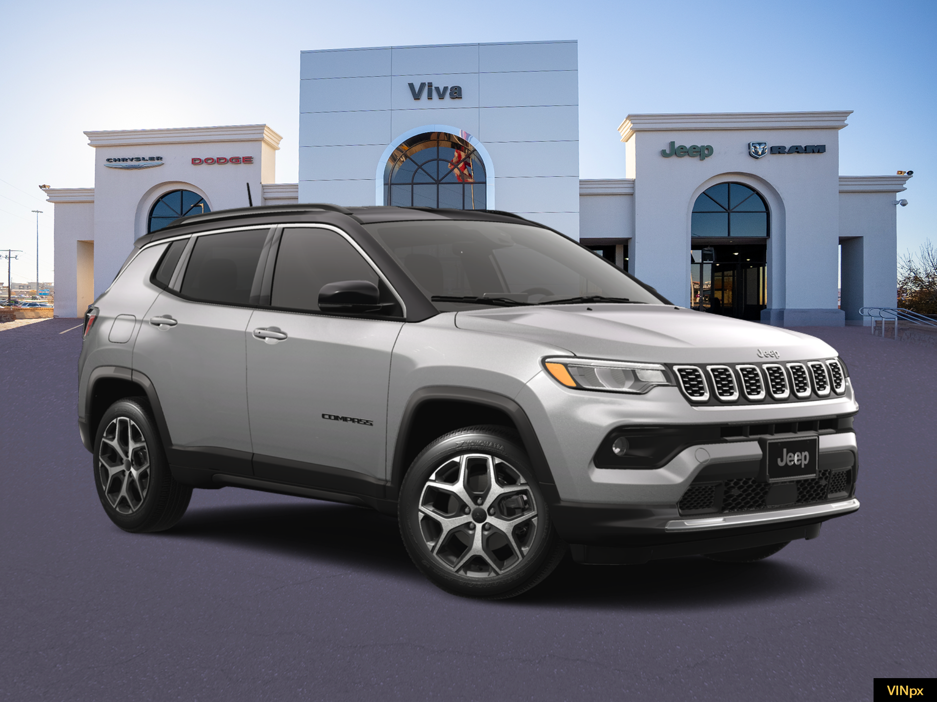 New 2026 Silver Zynith Metallic Clear-Coat Exterior Paint Jeep Limited image 11