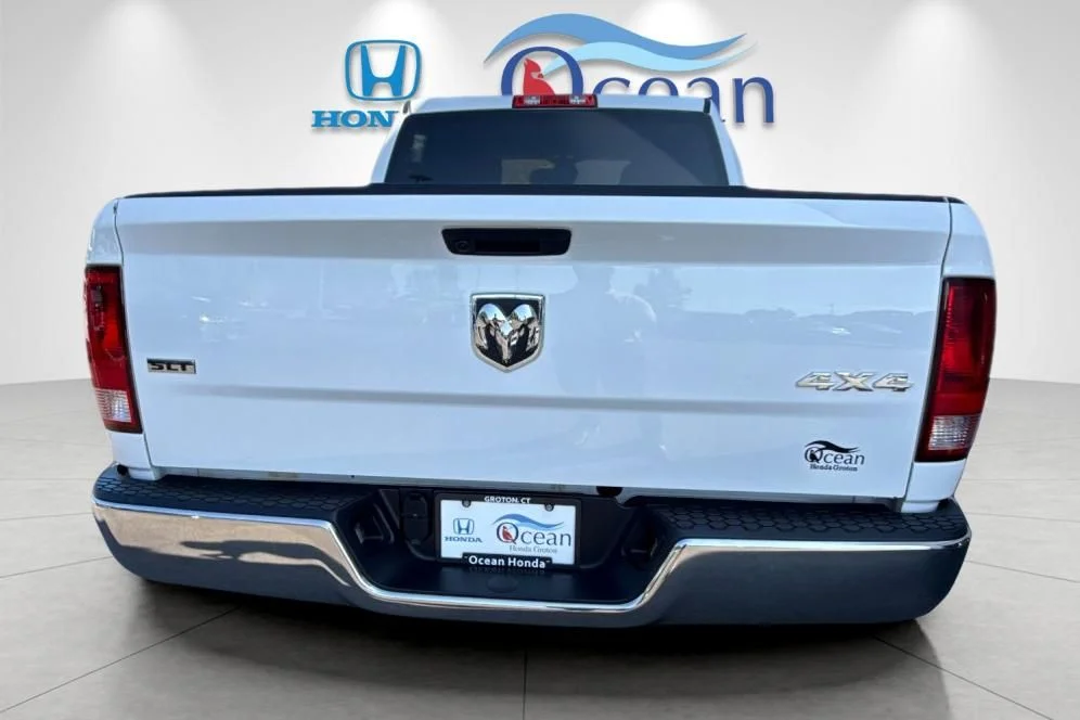 Used 2023 Bright White Clearcoat Ram SLT image 4