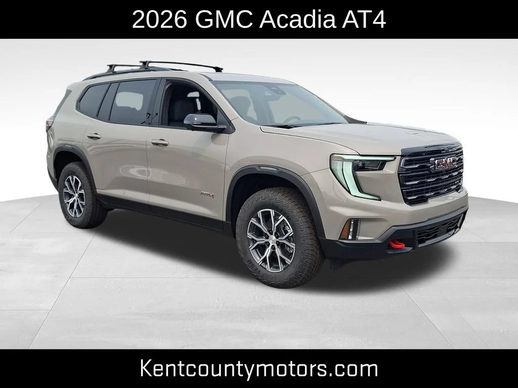 New 2026 Riverstone Metallic GMC AT4 image 1