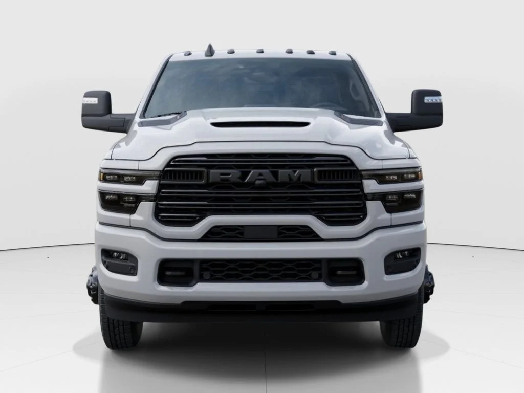New 2026 Bright White Clear-Coat Exterior Paint RAM Laramie image 7