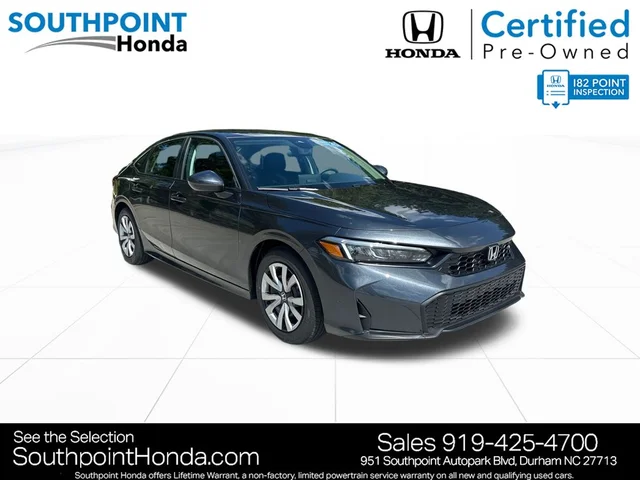 2026 Honda Civic Sedan 2WD LX