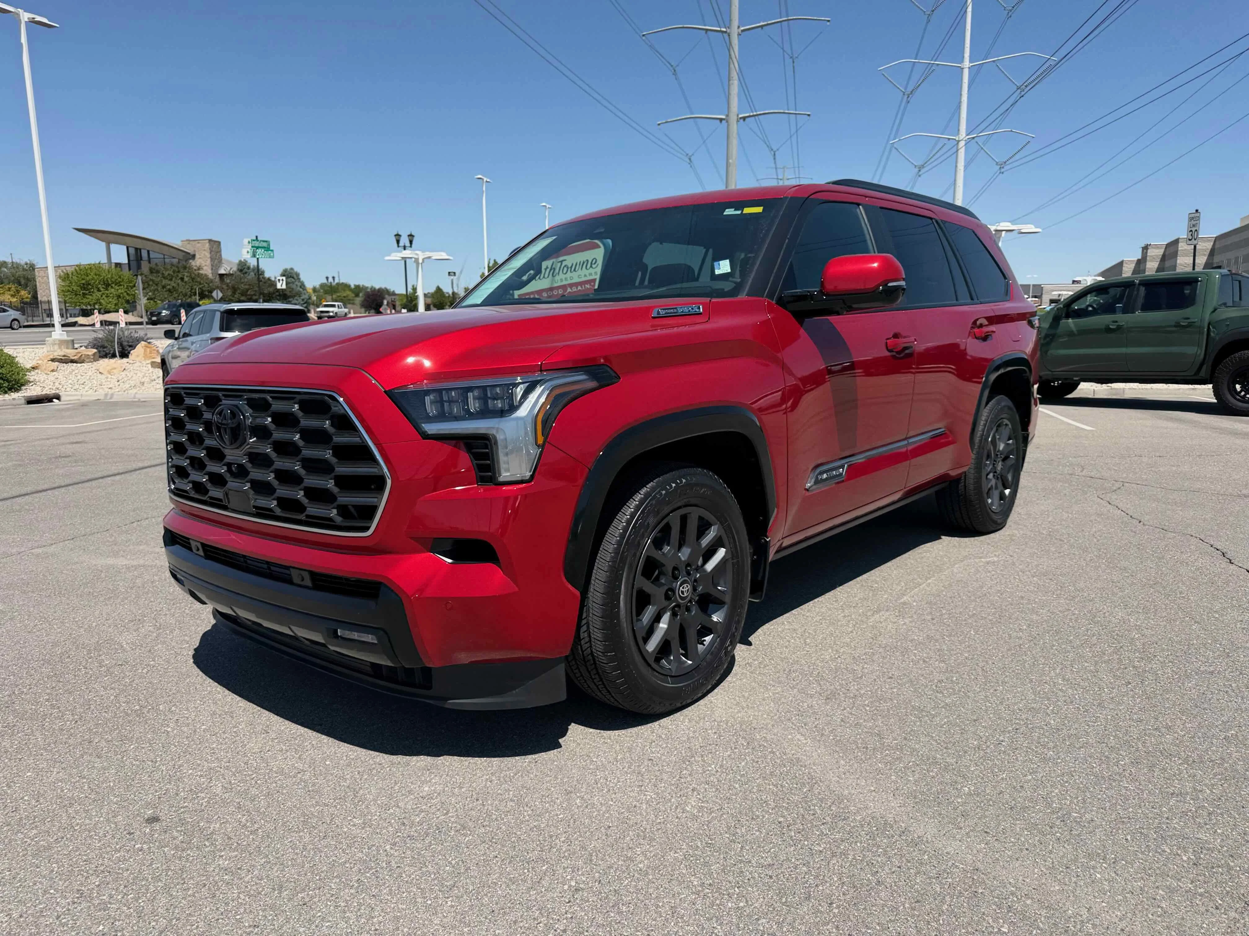 Used 2026 Red Toyota Platinum image 12