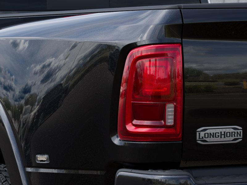 New 2027 Diamond Black Crystal Pearl-Coat Exterior Paint RAM Longhorn image 14