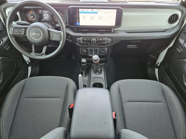 Used 2025 Bright White Clearcoat Jeep  image 21