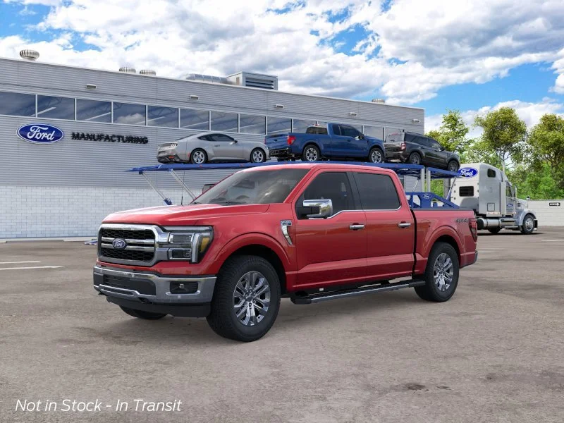 New 2026 Red Ford Lariat image 1