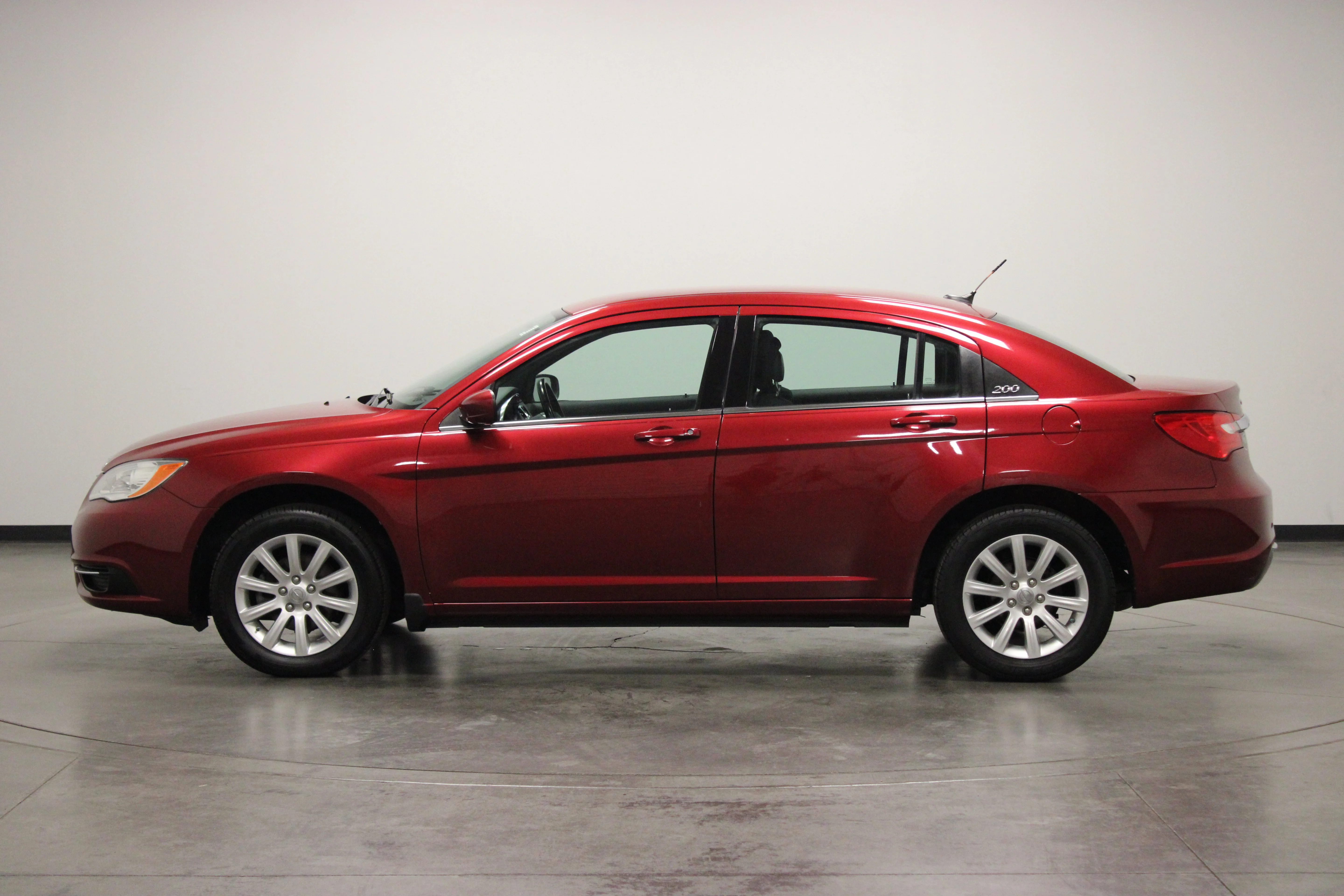 Used 2013 Deep Cherry Red Crystal Pearlcoat Chrysler Touring image 5