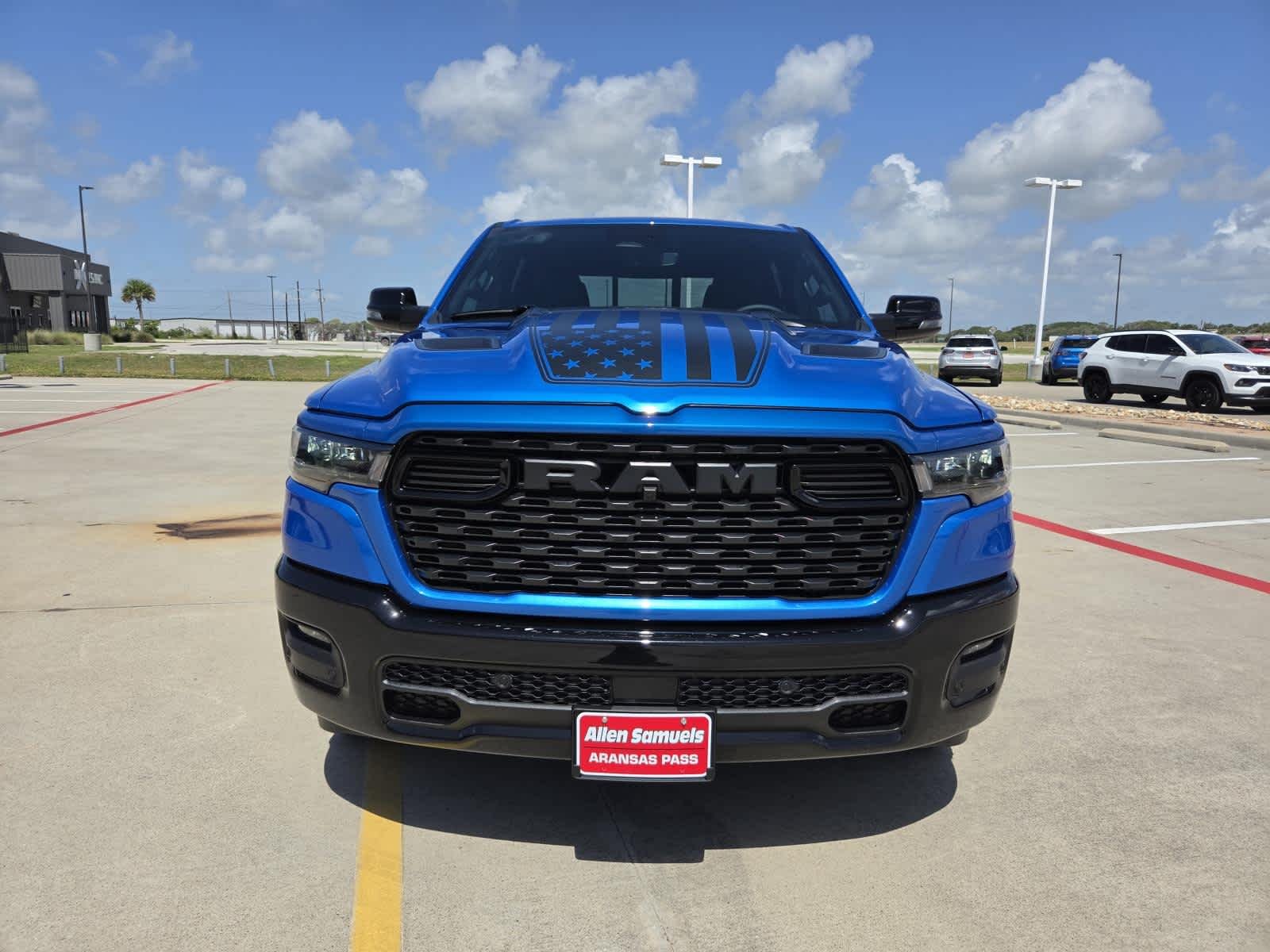 New 2026 Hydro Blue Pearl-Coat Exterior Paint RAM Lone Star image 8