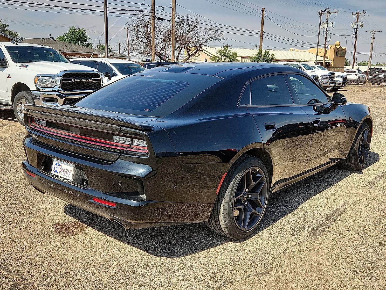 New 2026 Black Dodge SCAT PACK 4-DOOR AWD image 4