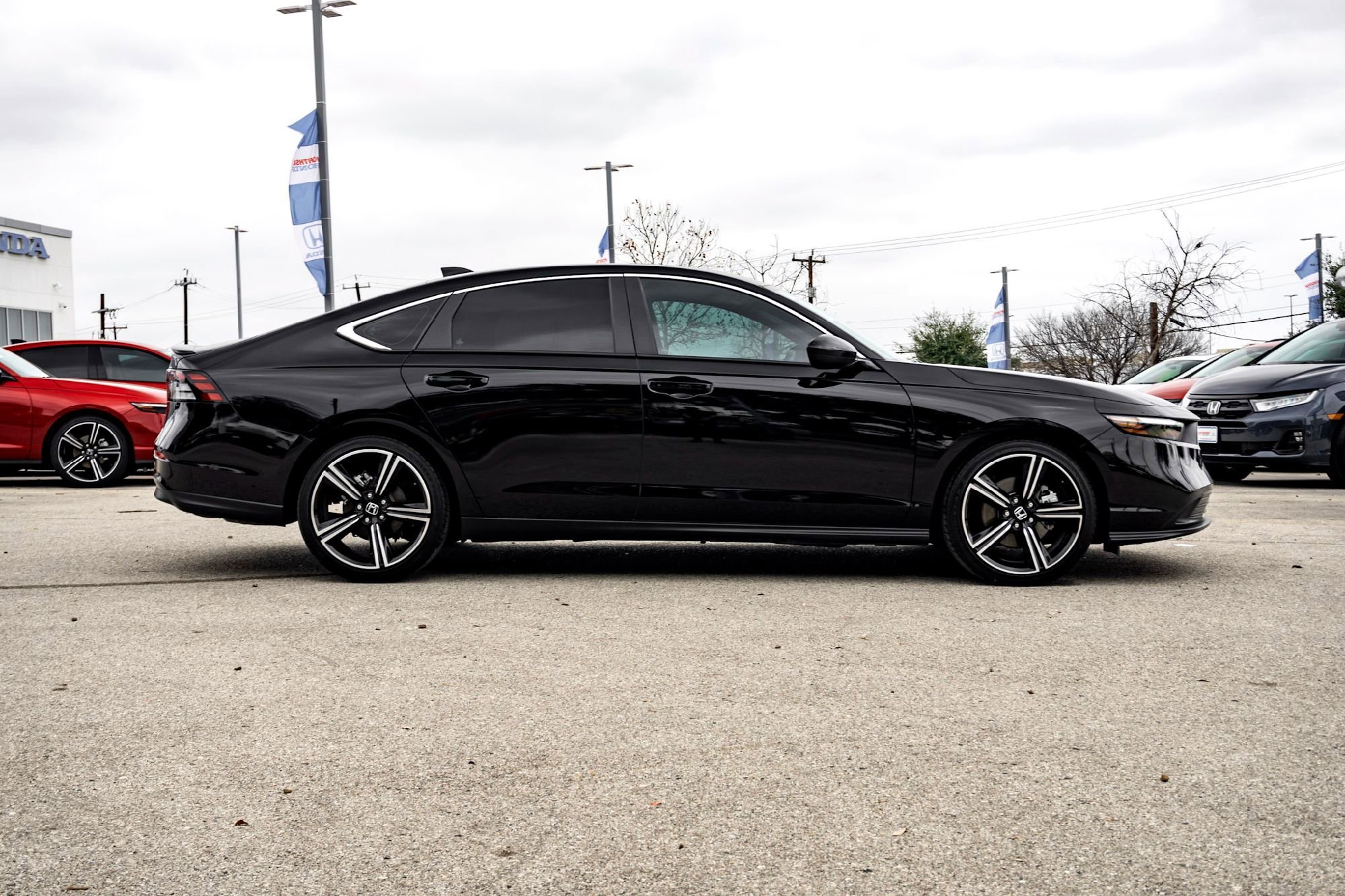 Used 2025 Black Honda Sport image 4