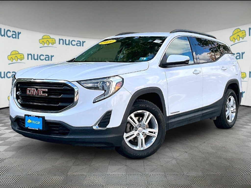 Used 2020 Summit White GMC SLE image 3