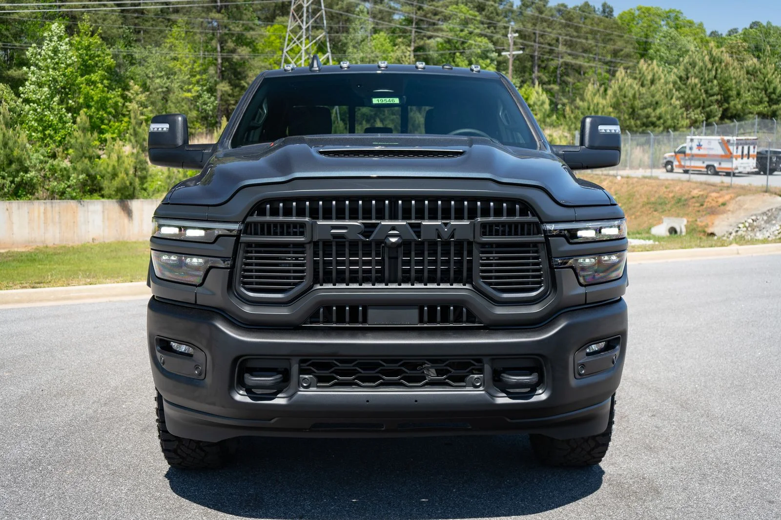 New 2026 Forged Blue Metallic Exterior Paint RAM Rebel image 2