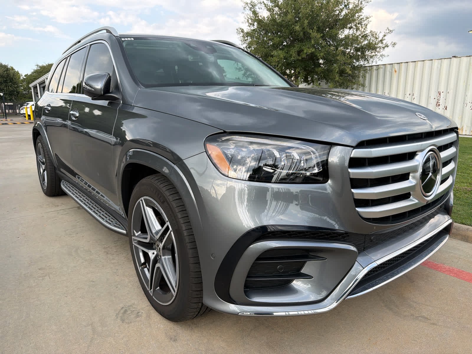 Certified Used 2026 Selenite Grey Metallic Mercedes-Benz GLS 450 image 2