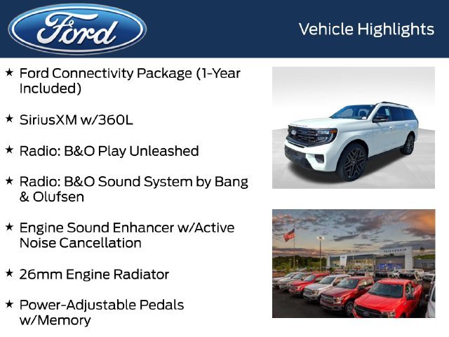 New 2027 Star White Metallic Tri-Coat Ford Platinum image 8