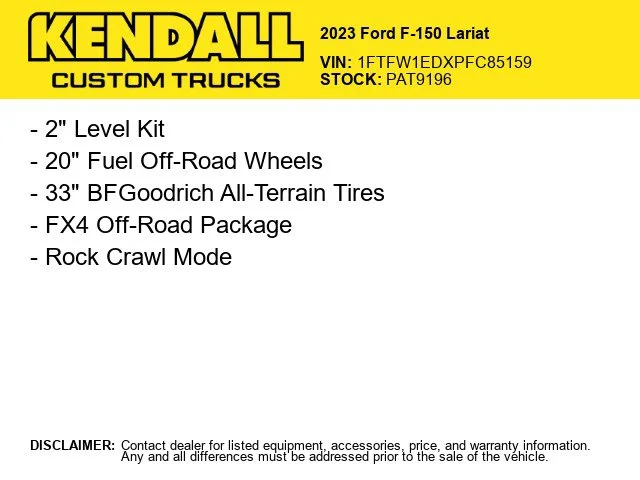 Used 2023 Gray Ford Lariat image 2