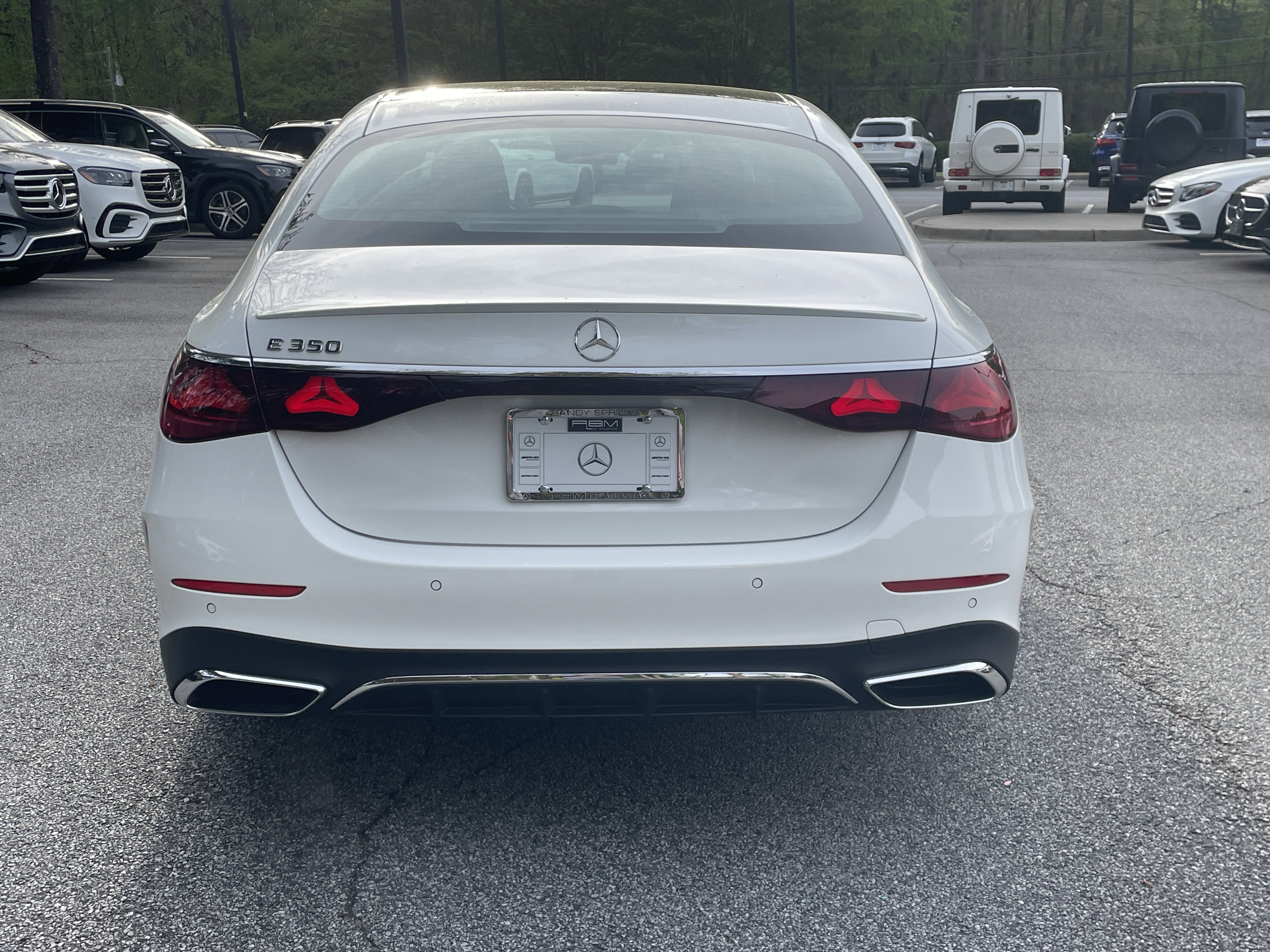 Certified Used 2025 Polar White Mercedes-Benz E 350 RWD Sedan image 7