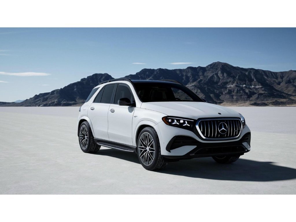 New 2027 MANUFAKTUR Moonlight White Metallic Mercedes-Benz GLE 53e AMG® image 10