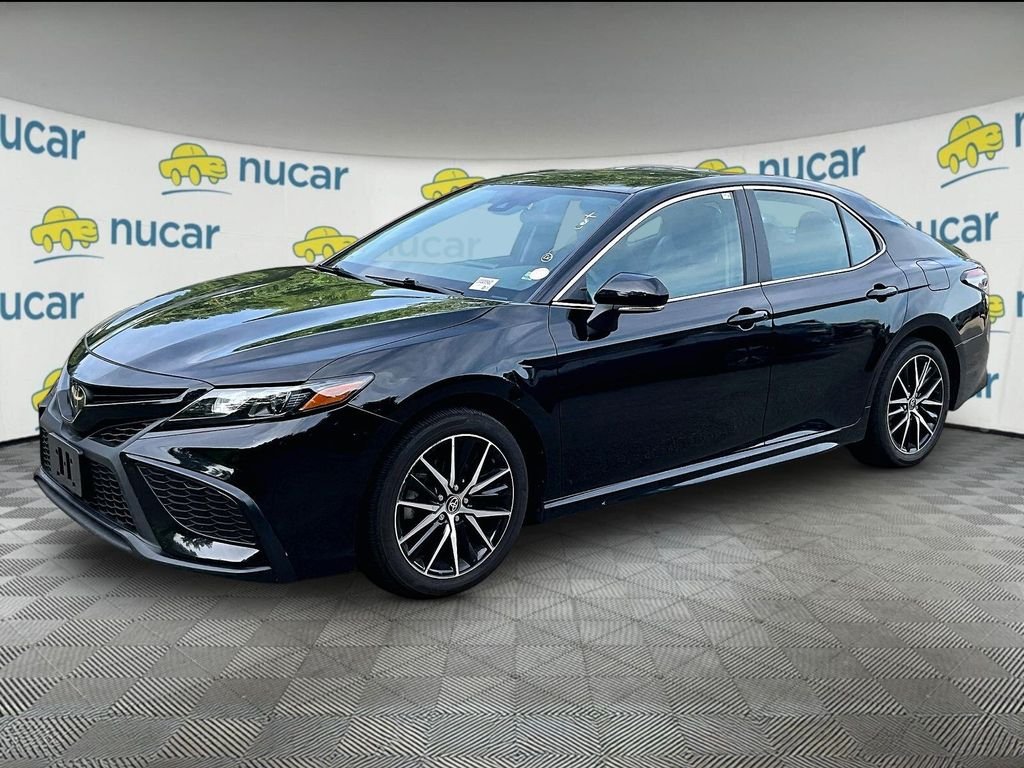 Used 2024 Black Toyota SE image 3