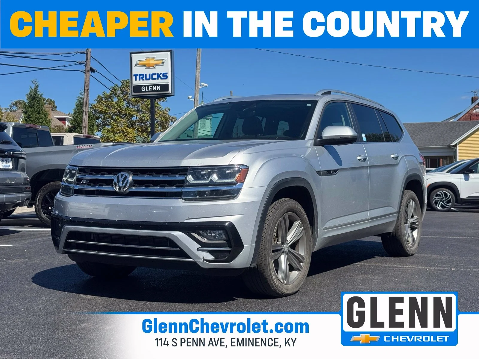 Used 2019  Volkswagen 3.6L V6 SE image 1