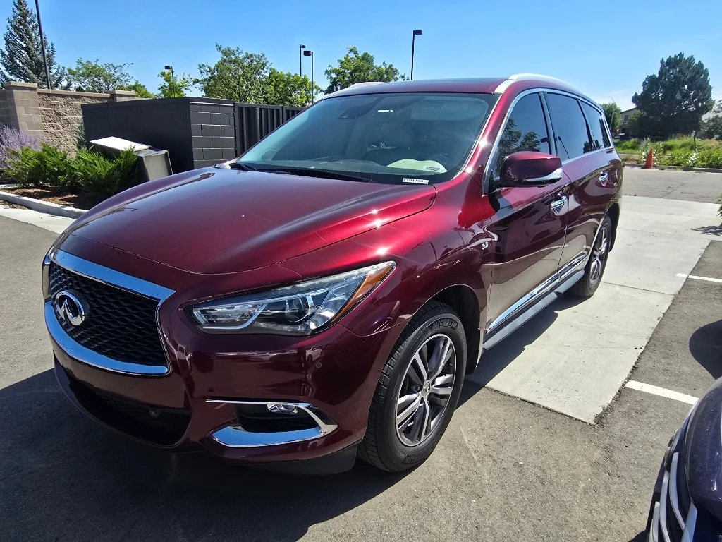 Used 2020 Deep Bordeaux INFINITI LUXE image 1