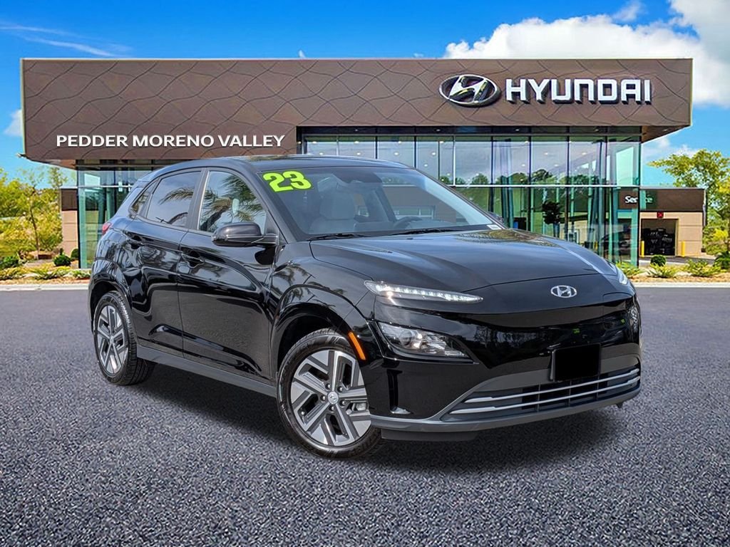 Certified 2023 Hyundai Kona EV SE with VIN KM8K23AG1PU166641 for sale in Moreno Valley, CA