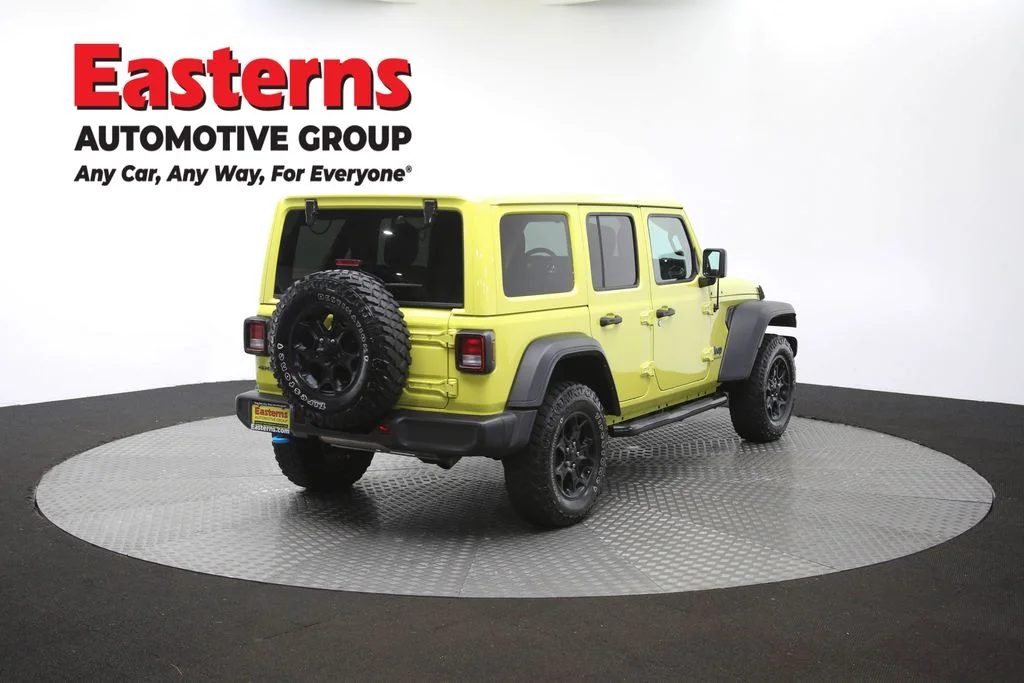 Used 2023 Yellow Jeep Willys 4xe image 40