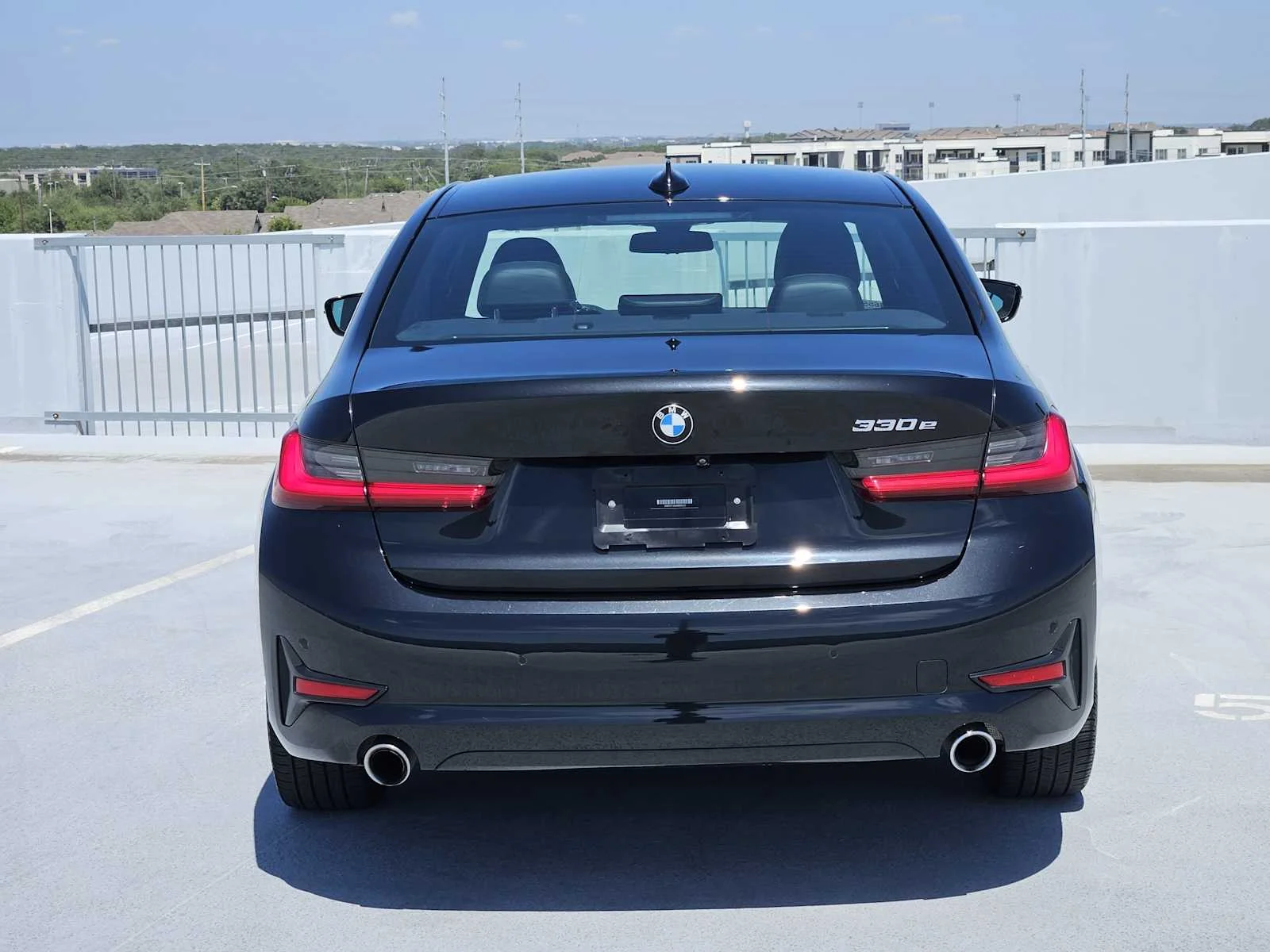 Used 2021 Black Sapphire Metallic BMW 330e image 6