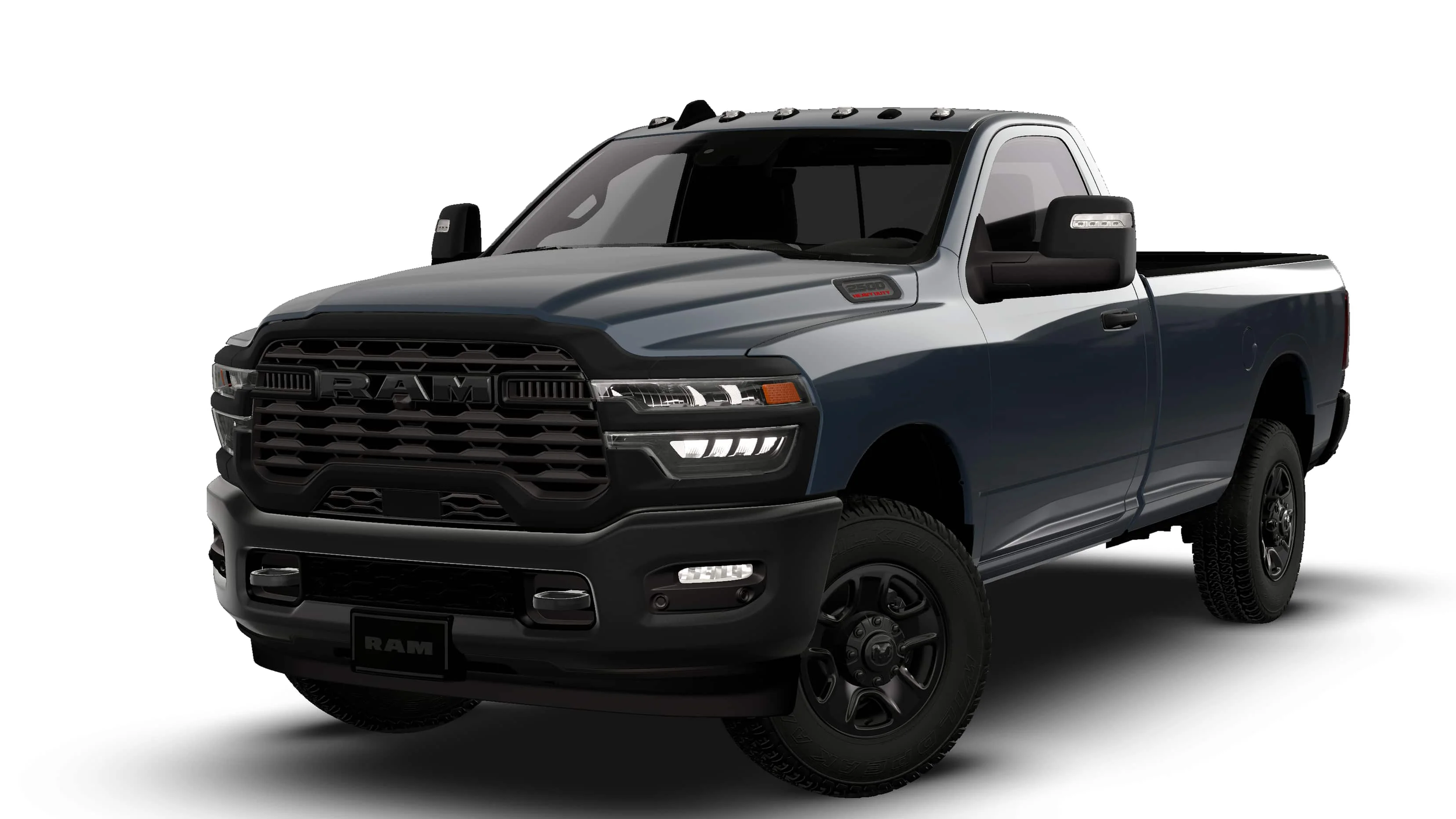 New 2026 Forged Blue Metallic Exterior Paint RAM TRADESMAN image 13