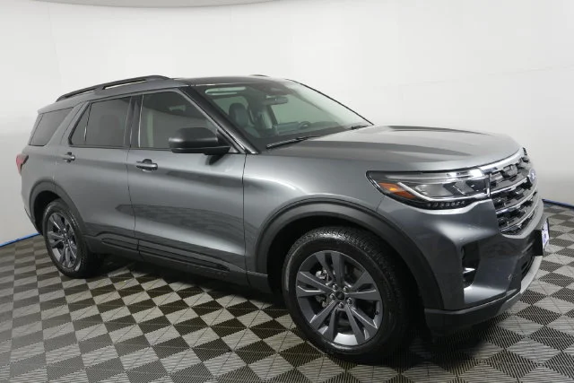 New 2026 Carbonized Gray Metallic Ford Active image 1
