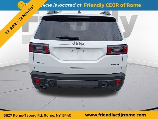 New 2026 Bright White Clear-Coat Exterior Paint Jeep Laredo image 6