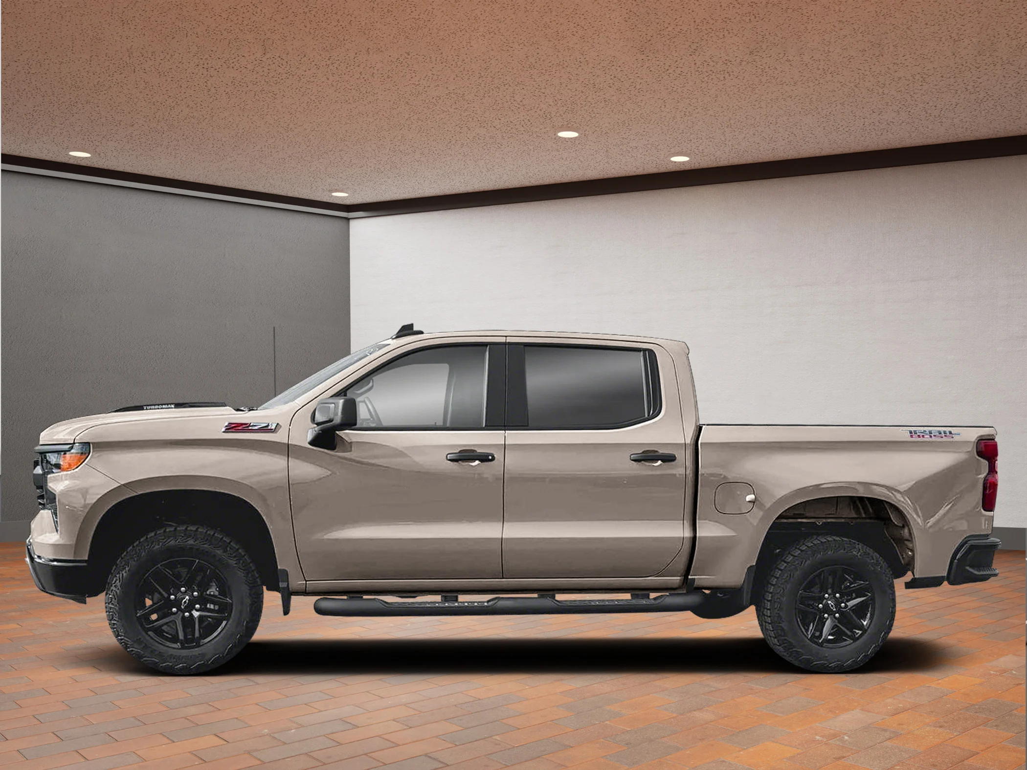 New 2026 White Chevrolet Crew Cab Short Box 4-Wheel Drive Custom Trail Boss image 2