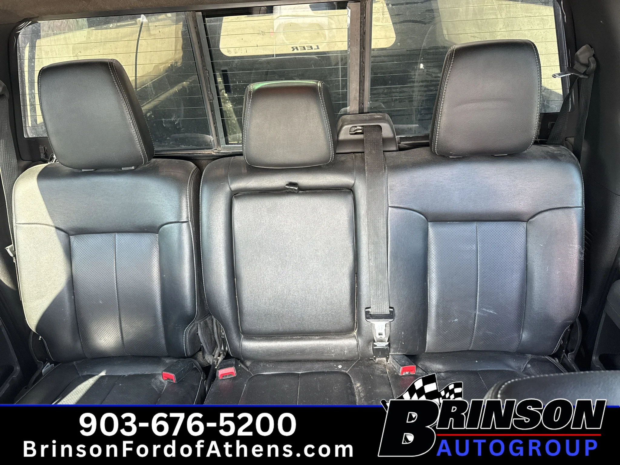 Used 2014 White Platinum Tri-Coat Metallic Ford Lariat image 16