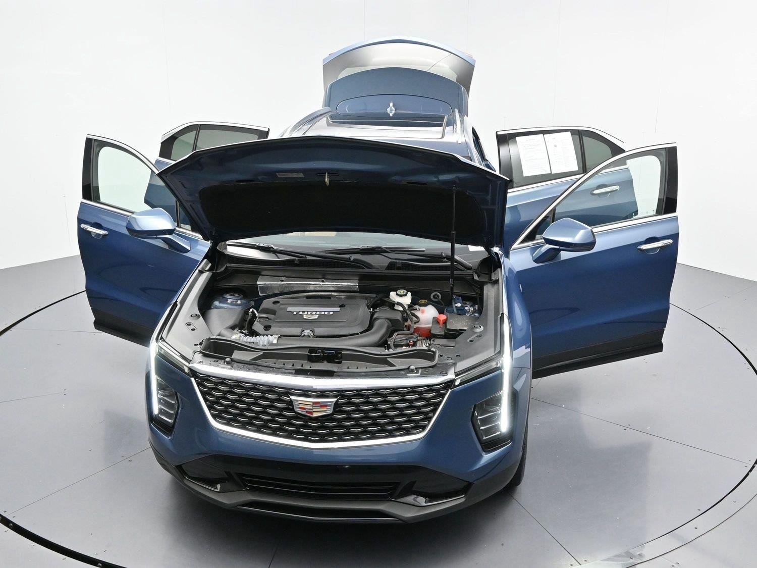 Used 2024 Deep Sea Metallic Cadillac Premium Luxury image 47