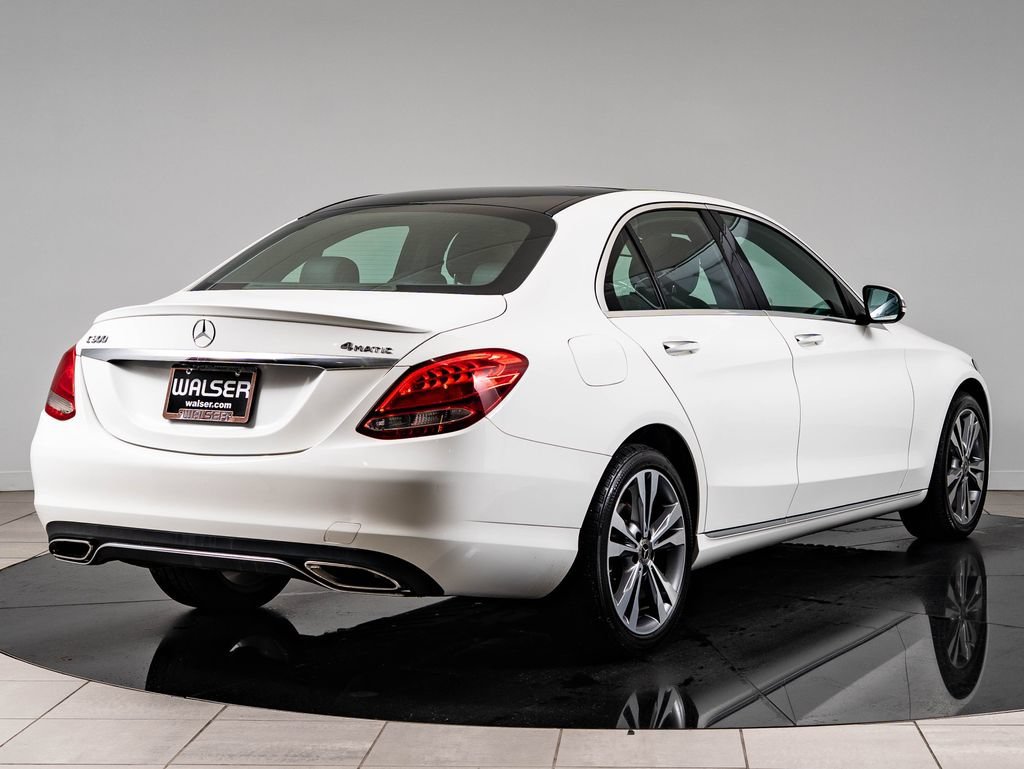 Used 2018 White Mercedes-Benz C 300 image 10