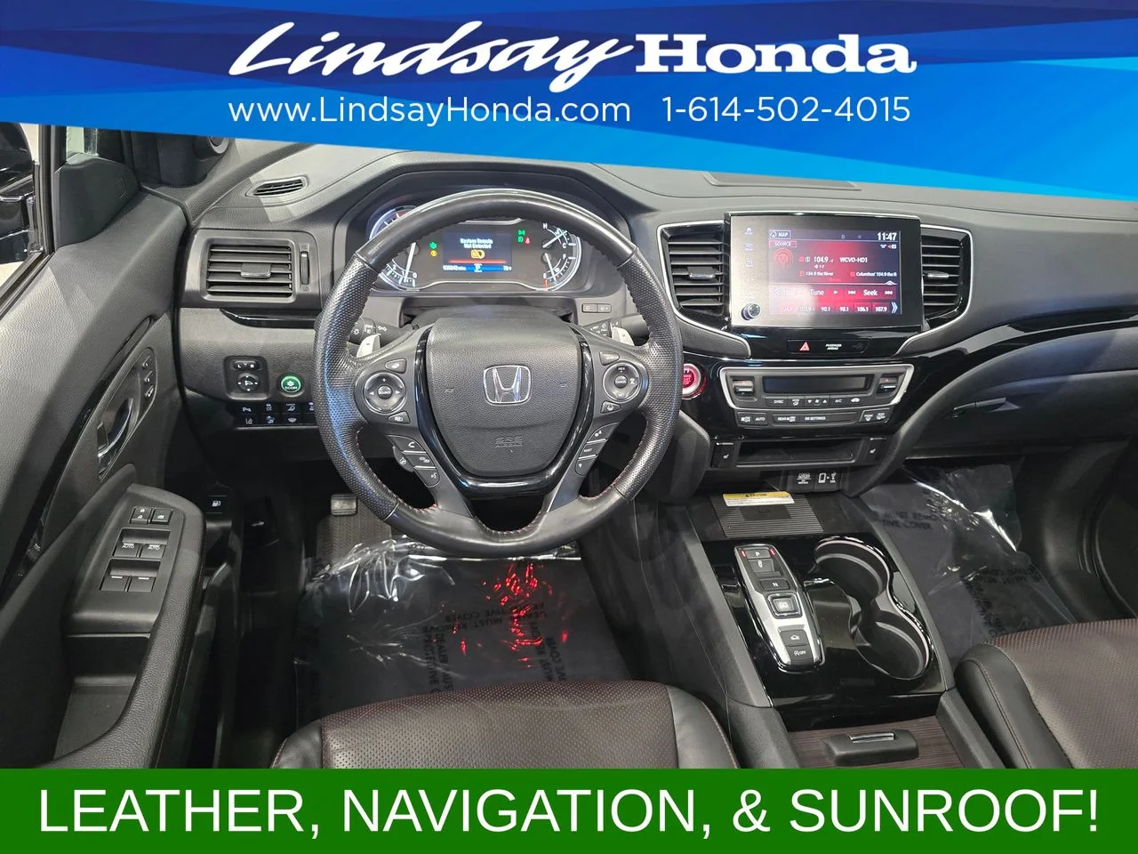 Used 2023 Crystal Black Pearl Honda Black Edition image 15